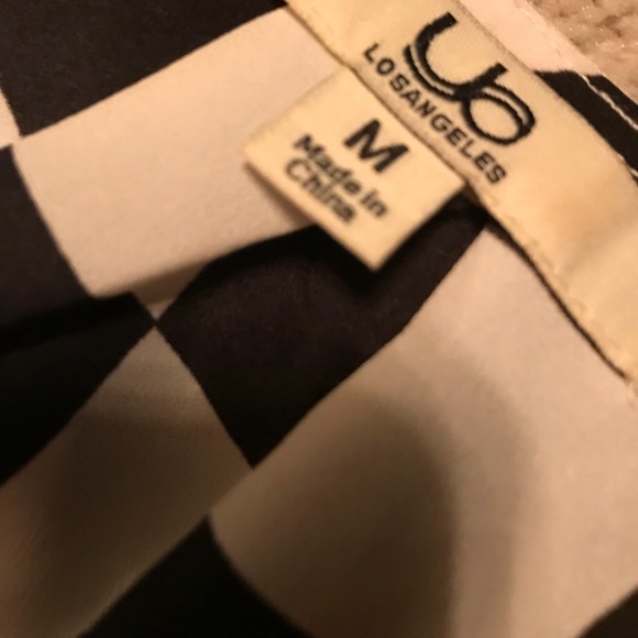 Check Peplum Top - Picture 5 of 5